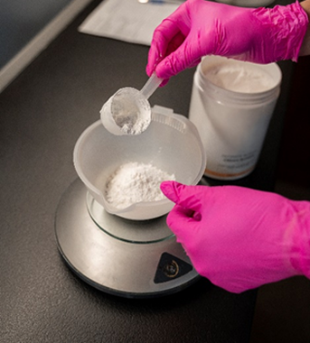 Controle microbiológico em suplementos