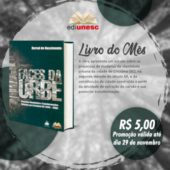 Faces da Urbe  o livro do ms de novembro