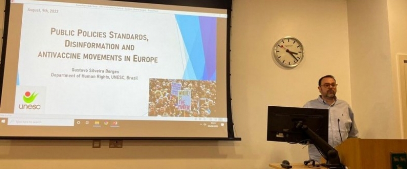 Conexo: Professor da Unesc apresenta trabalho em evento internacional na Universidade de Oxford, Inglaterra