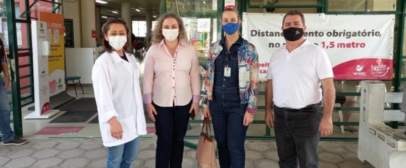 Clnicas Integradas recebem visita de lideranas de Morro da Fumaa