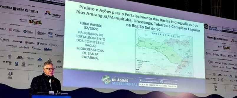 ProFor guas Unesc apresenta trabalho em evento nacional, em So Paulo